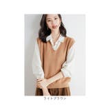 ニット ベスト Vネック 春秋冬 ysvest5258 | BACKYARD FAMILY | 詳細画像17 