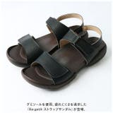 Re:getA リゲッタ ぺたんこストラップ サンダル | BACKYARD FAMILY | 詳細画像2 