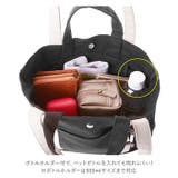 カラビナ付ダブルハンドルキャンバストートS | BACKYARD FAMILY | 詳細画像11