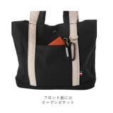 カラビナ付ダブルハンドルキャンバストートS | BACKYARD FAMILY | 詳細画像7