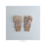 WOMEN フェイクファー付きフィンガーレスグローブ | BACKYARD FAMILY | 詳細画像8 