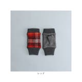 WOMEN タータンチェックフィンガーレスグローブ | BACKYARD FAMILY | 詳細画像6 