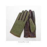 WOMEN Harris Tweed グローブ スクワラン加工 抗菌機能 | BACKYARD FAMILY | 詳細画像12