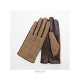 WOMEN Harris Tweed グローブ スクワラン加工 抗菌機能 | BACKYARD FAMILY | 詳細画像13