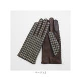WOMEN Harris Tweed グローブ スクワラン加工 抗菌機能 | BACKYARD FAMILY | 詳細画像9