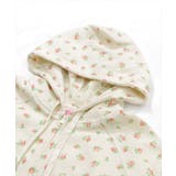 JEMORGAN レディース ワッフル花柄フルジップパーカ | BACKYARD FAMILY | 詳細画像3 