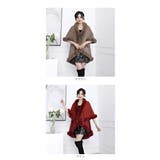 ファーポンチョ おしゃれ mmfpch927b | BACKYARD FAMILY | 詳細画像11