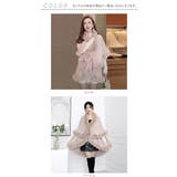 ファーポンチョ おしゃれ mmfpch927b | BACKYARD FAMILY | 詳細画像9