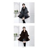 ファーポンチョ おしゃれ mmfpch927b | BACKYARD FAMILY | 詳細画像10