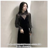 パーティードレス シースルー ロング mmdrh124d | BACKYARD FAMILY | 詳細画像2