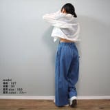 Njeans エヌジーンズ 81015 ストレッチデニム ワイドパンツ | BACKYARD FAMILY | 詳細画像6 
