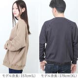 JEMORGAN 柔編み裏毛ラグランスウェットクルー | BACKYARD FAMILY | 詳細画像2 