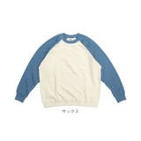 JEMORGAN 柔編み裏毛クレリックラグランスウェットクルー | BACKYARD FAMILY | 詳細画像15 