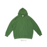 JEMORGAN 柔編み裏毛ラグランスウェットプルパーカ | BACKYARD FAMILY | 詳細画像17 