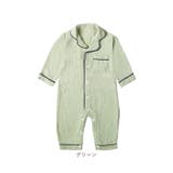 ロンパース パジャマ風 襟付き 春秋冬 lylo081 | BACKYARD FAMILY | 詳細画像17 