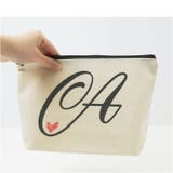 イニシャルポーチ 小物入れ mminitialp1225k | BACKYARD FAMILY | 詳細画像6 