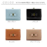 LIZDAYS リボンモチーフ がま口三つ折り財布 | BACKYARD FAMILY | 詳細画像12