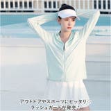 ラッシュガード パーカー レディース UVカット 春 夏 秋 jyt003 | BACKYARD FAMILY | 詳細画像2 