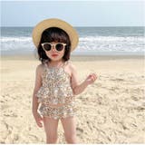 ベビー キッズ 水着 女の子 帽子付き 2点セット gsw6044 | BACKYARD FAMILY | 詳細画像3