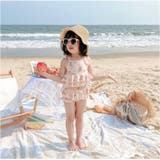 ベビー キッズ 水着 女の子 帽子付き 2点セット gsw6044 | BACKYARD FAMILY | 詳細画像4