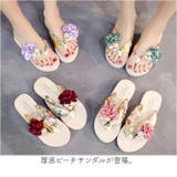 ビーチサンダル レディース 厚底 花柄 | BACKYARD FAMILY | 詳細画像2