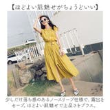 Vネックワンピース ノースリーブ mmsvd25c | BACKYARD FAMILY | 詳細画像4 