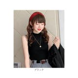 ノースリーブ ハイネック リブ mmhns220f | BACKYARD FAMILY | 詳細画像16 