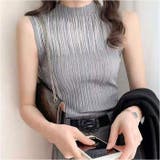 ノースリーブ ハイネック リブ mmhns220f | BACKYARD FAMILY | 詳細画像4 