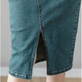 タイトスカート ストレッチデニム ひざ下丈 mmdts321d | BACKYARD FAMILY | 詳細画像10