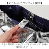 cachecache カシュカシュ クラシックメタリック肩入バケツトート | BACKYARD FAMILY | 詳細画像5