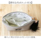 CA 舟形フェイス刺繍ポーチ | BACKYARD FAMILY | 詳細画像7 