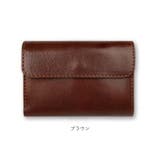 LIBERO リベロ 栃木レザー ステッチデザイン かぶせ 2つ折財布 | BACKYARD FAMILY | 詳細画像16 