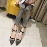 シースルーパンプス オフィス ローヒール | BACKYARD FAMILY | 詳細画像3 