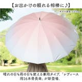 16本骨 傘 かさ 雨傘 長傘 晴雨兼用 レディース 女性用 おしゃれ | BACKYARD FAMILY | 詳細画像2 