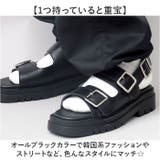 glabella SQUARE TOE STRAP SANDALS | BACKYARD FAMILY | 詳細画像12 