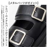 glabella SQUARE TOE STRAP SANDALS | BACKYARD FAMILY | 詳細画像4 