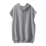 ベスト レディース ジレ ノースリーブ フード付き | BACKYARD FAMILY | 詳細画像8 