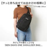 BEN DAVIS ベンデイビス ONE SHOULDER BAG | BACKYARD FAMILY | 詳細画像2 