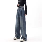 ワイドパンツ デニム デニムパンツ | BACKYARD FAMILY | 詳細画像13 