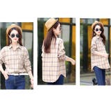 シャツ チェック柄 レディース 長袖 | BACKYARD FAMILY | 詳細画像8