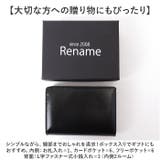 Rename 本革 手帳型二つ折り財布 | BACKYARD FAMILY | 詳細画像8