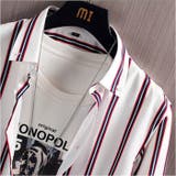 ストライプシャツ メンズ 長袖シャツ | BACKYARD FAMILY | 詳細画像8 