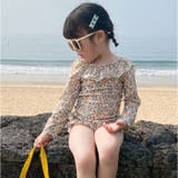 ベビー キッズ水着 女の子 帽子付き | BACKYARD FAMILY | 詳細画像3
