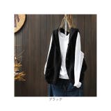 ニットベスト ニットジレ フード付き mmknitv14h | BACKYARD FAMILY | 詳細画像16