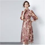 ワンピース パーティードレス ミモレ丈 | BACKYARD FAMILY | 詳細画像5 