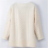 ボードネックケーブルニット | BACKYARD FAMILY | 詳細画像10 