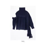 フリンジマフラーニット | BACKYARD FAMILY | 詳細画像15 