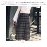 Aラインロングスカート レトロ風チェックスカート mmlsk28g | BACKYARD FAMILY | 詳細画像17