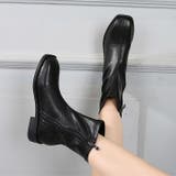 レディース ショートブーツ 太ヒール | BACKYARD FAMILY | 詳細画像5 