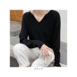 リブニットトップス シンプル mmvtops3a | BACKYARD FAMILY | 詳細画像9